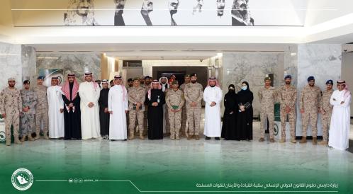 Law Diploma Students from the Command and Staff College Visit the Standing Committee of International Law