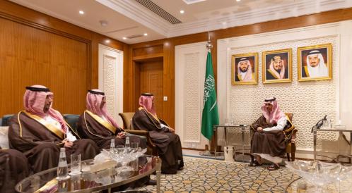 Prince Faisal bin Farhan meets with members of the Standing Committee of International Humanitarian Law